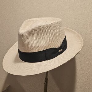 Scala Men's Panama Crown  Hat